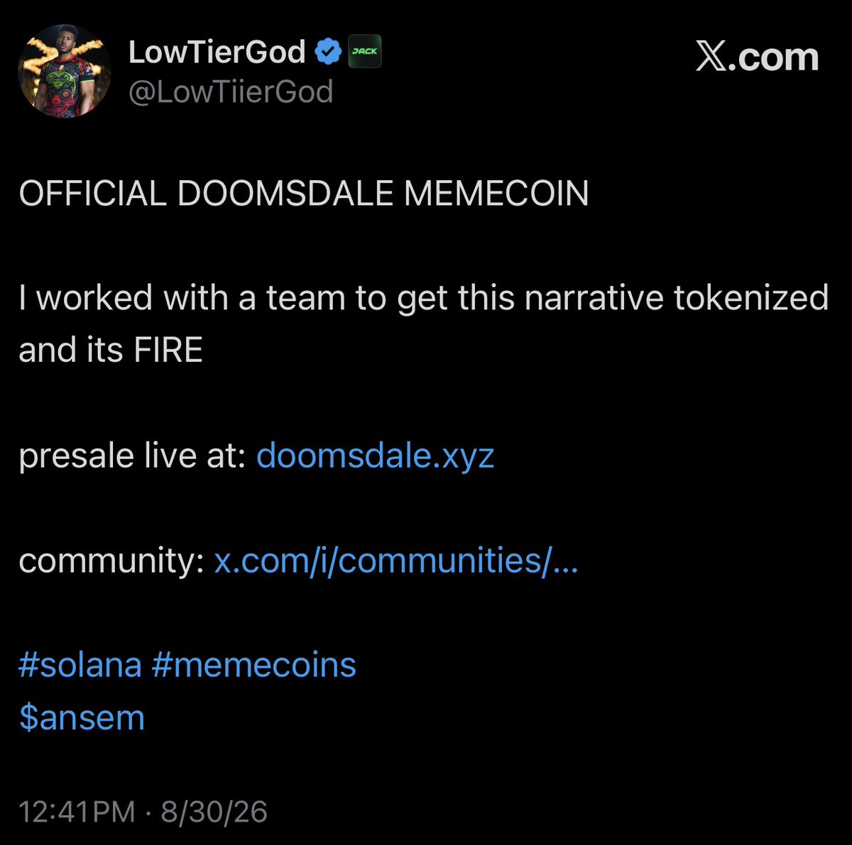 leafy_islucky's tweet photo. Archiving this dale scam tweet before it gets deleted https://t.co/5ThdY2B2ye