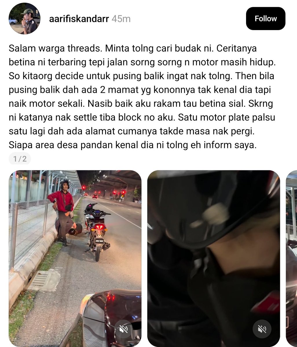 mynewshub's tweet photo. Niat nak membantu.....tapi huru-hara jadinya....sian bro dalam video ni...niat dia baik.... https://t.co/4D8GRHRV1e