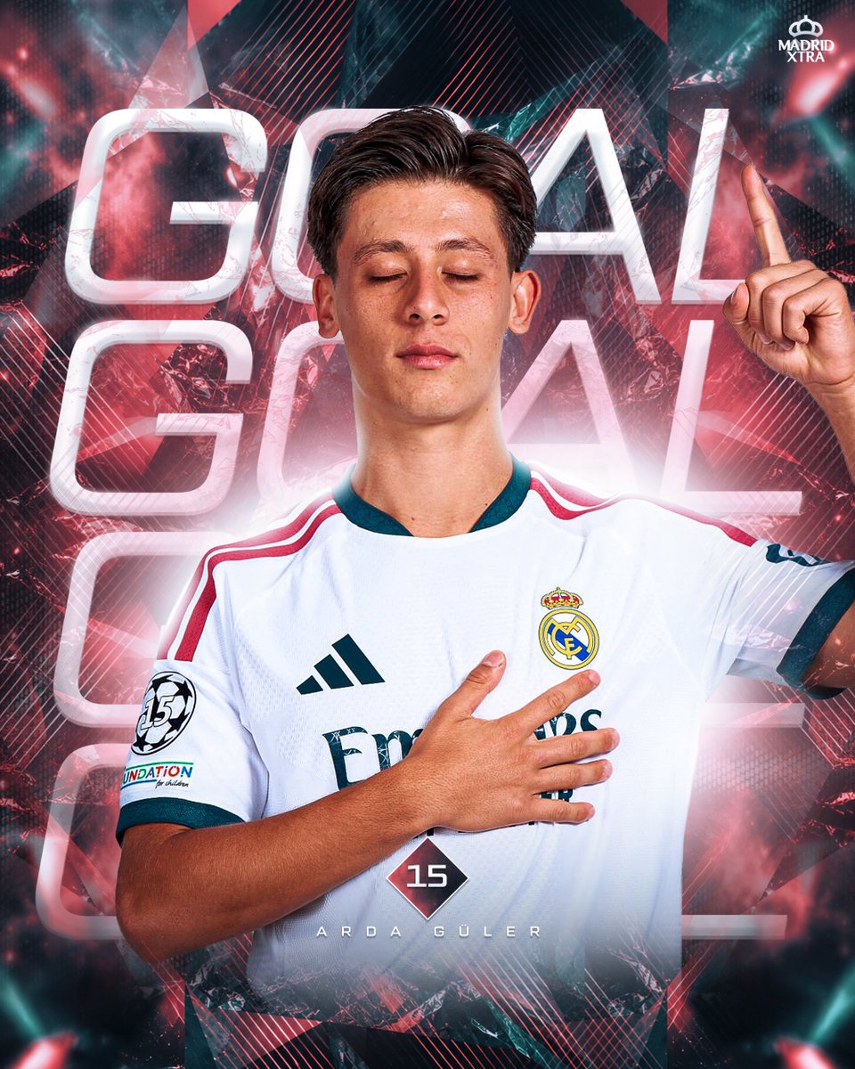MadridXtra's tweet photo. 🚨 GOAL! ARDA GÜLER! https://t.co/qzMnKuBVVm