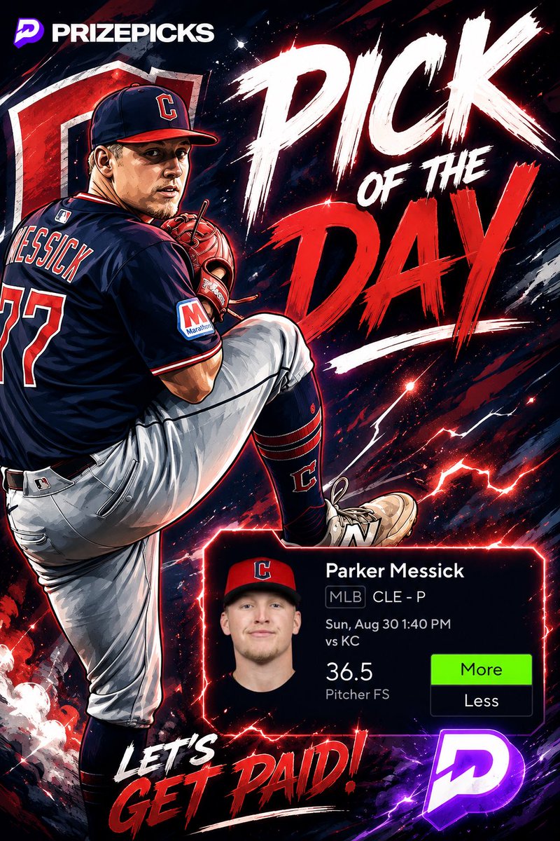 RichOffNumbers's tweet photo. Sunday Betting Card:

Parker Messick o36.5 FS
PIT ML -125

#MLB #PrizePicks #Fliff #Gambling𝕏 https://t.co/LE9Wq4ohry