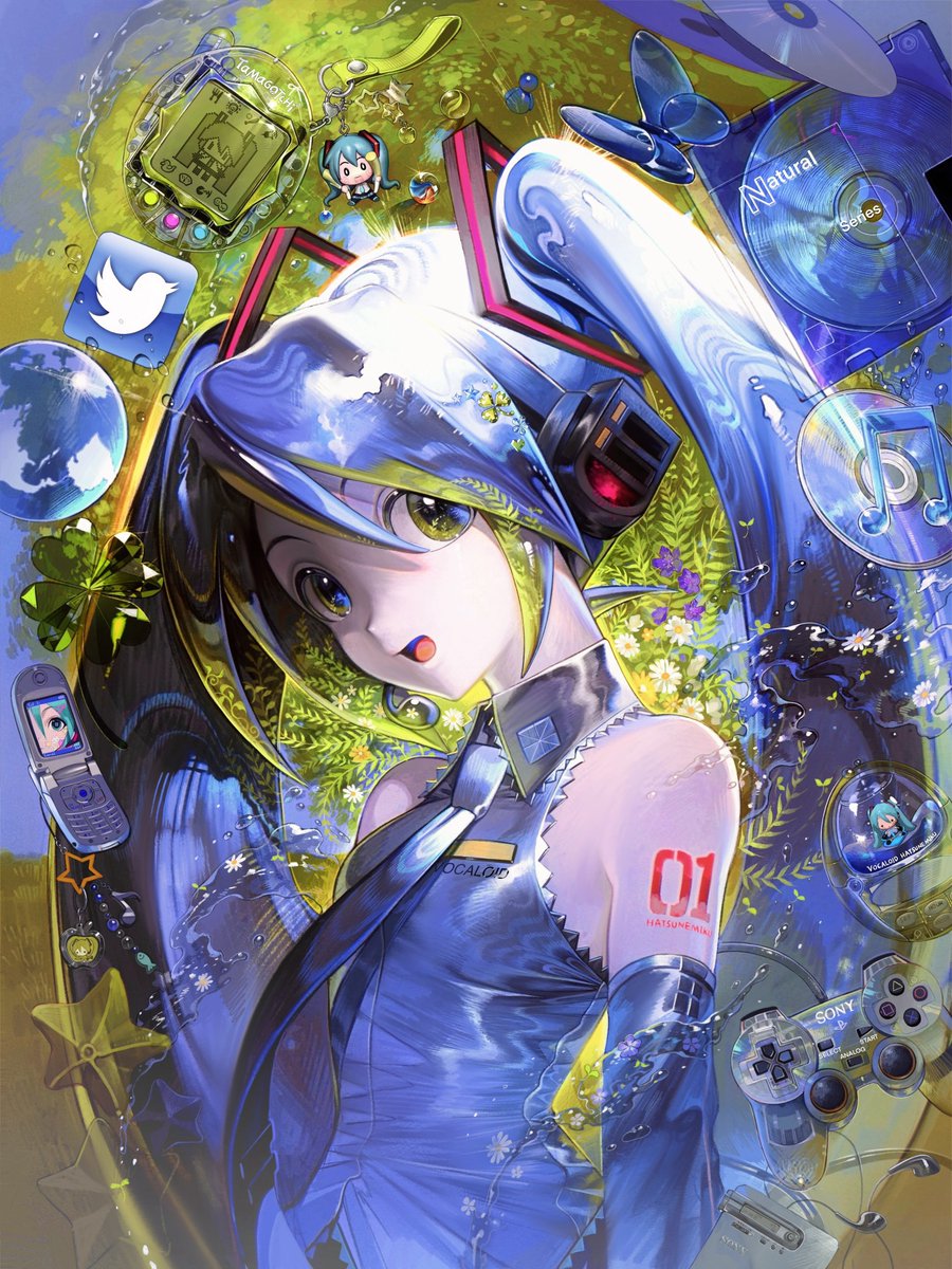 hulixiaobai's tweet photo. #初音ミク 
Happy 19th birthday！ https://t.co/QRn7MQg3dZ