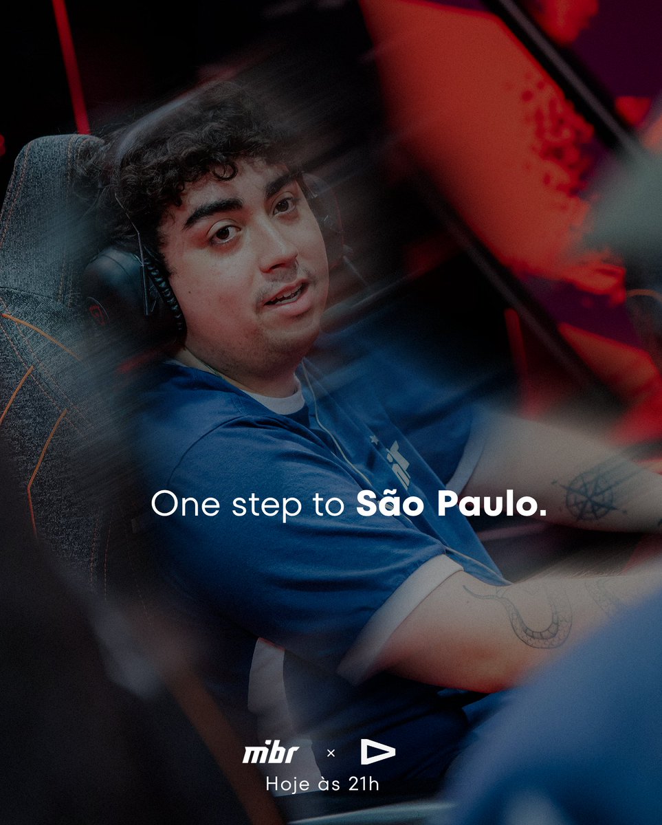 MIBR's tweet photo. One step to São Paulo.

MIBR vs. LOUD
30/08 - 21h