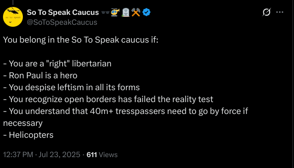 quietKot's tweet photo. @LJPeters15 @SaintOfLiberty P.S. When your caucus has one of its main points that people who are members of it want to deport all immigrants, you can't excuse yourself as saying you don't agree with it when it's the policy position it actively advocates the most for.
https://t.co/WedSrwHDBk https://t.co/ZFseqqGEUD