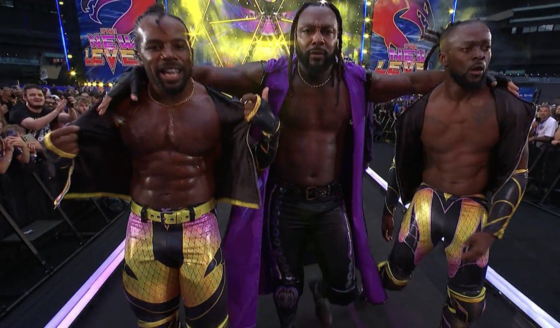 SeanRossSapp's tweet photo. AEW got ASAP Ferg's "New Level" licensed for Kofi and Austin's New Level team https://t.co/sAaZVCRjWu