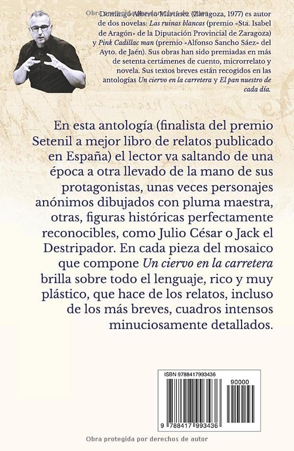 AtencionCiervos's tweet photo. «Un ciervo en la carretera», finalista del premio #Setenil a mejor libro de relatos publicado en España 🚦🦌
https://t.co/3yhNJ77ItK https://t.co/pwtIYMjz9a