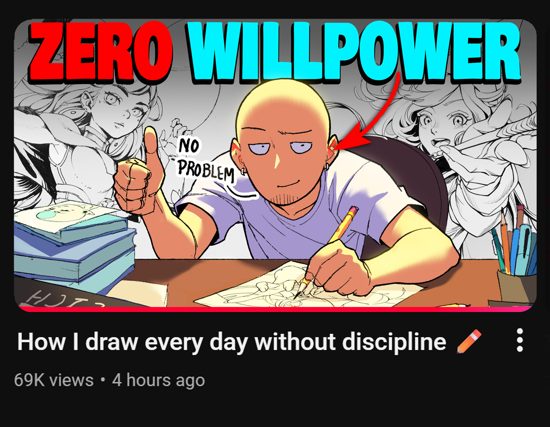 ytartschool's tweet photo. If you have trouble being consistent with your art, this video will change your life: https://t.co/lf2P9i4X0V https://t.co/W79iuwxuGs