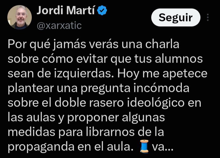 AlienadaConsci1's tweet photo. El miserable este no puede caer más bajo ya.  Comparando la ultraderecha con enseñar derechos humanos, para él eso es de izquierdas y adoctrinar. Pasaos por los comentarios. Mucho docente facha y "apolítico". Luego, que por qué estamos como estamos. https://t.co/yUxujbtUJp