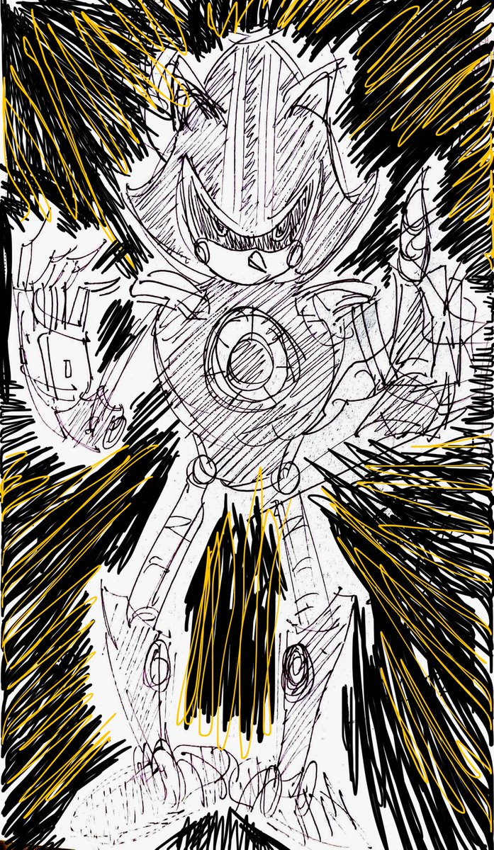 OvertalkComics's tweet photo. Metal Sonic 3.0 https://t.co/tQYWAhDdxL