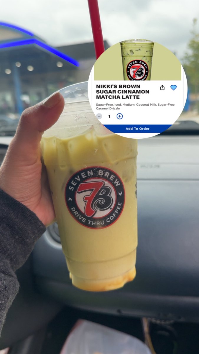nikkioffscript's tweet photo. i may be hooked @7BrewCoffee https://t.co/Y9fvVhxFjk