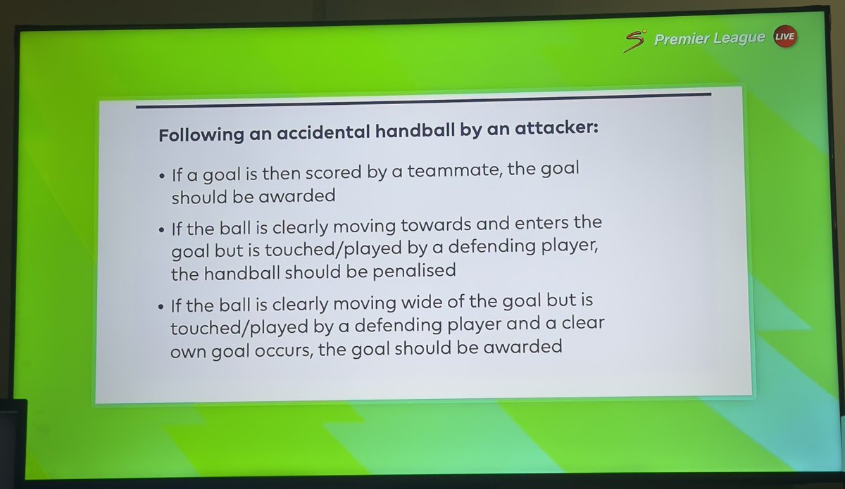 Jed_phath_'s tweet photo. Anyone who says Maguire’s goal is handball read this https://t.co/WIG1lME9zR