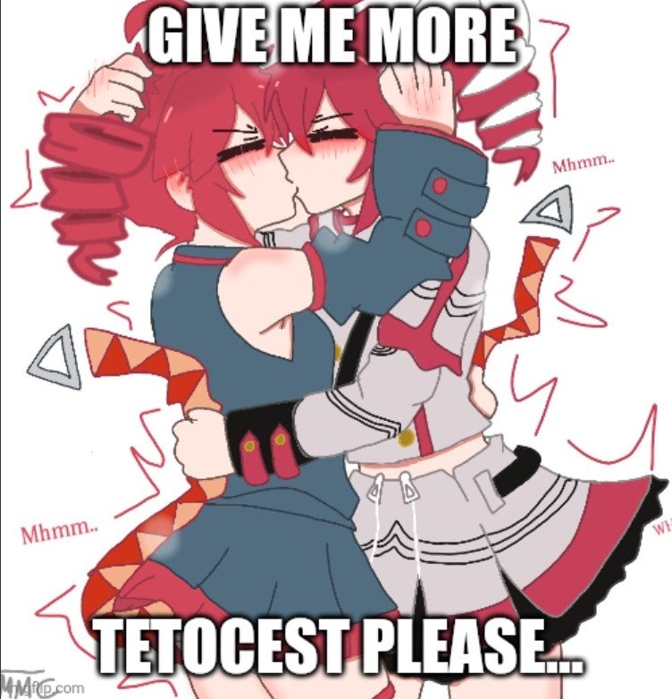 MikuMindControl's tweet photo. MY GOD MY FEED IS FULL OF TETOCESTTTTT https://t.co/iC0HFy7ufS