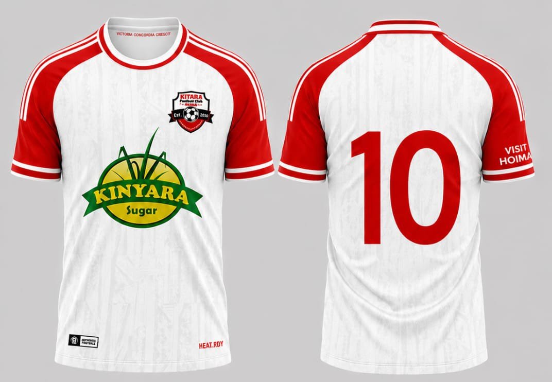 KitarafcHoima's tweet photo. This White Away Jersey will look nice on you ๐ฅฐ
Visit Hoima City for our CAF GAME on Sunday 6th September 2026 at 4pm.
Jerseys and Tickets available Now!
#KitaraFc #TheRoyals #CAFGAME #NEWJERSEY https://t.co/NHolrikl69