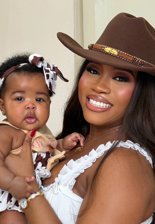 yabaleftonline's tweet photo. Veekee James and her daughter Eliana https://t.co/mJjEb4vffJ