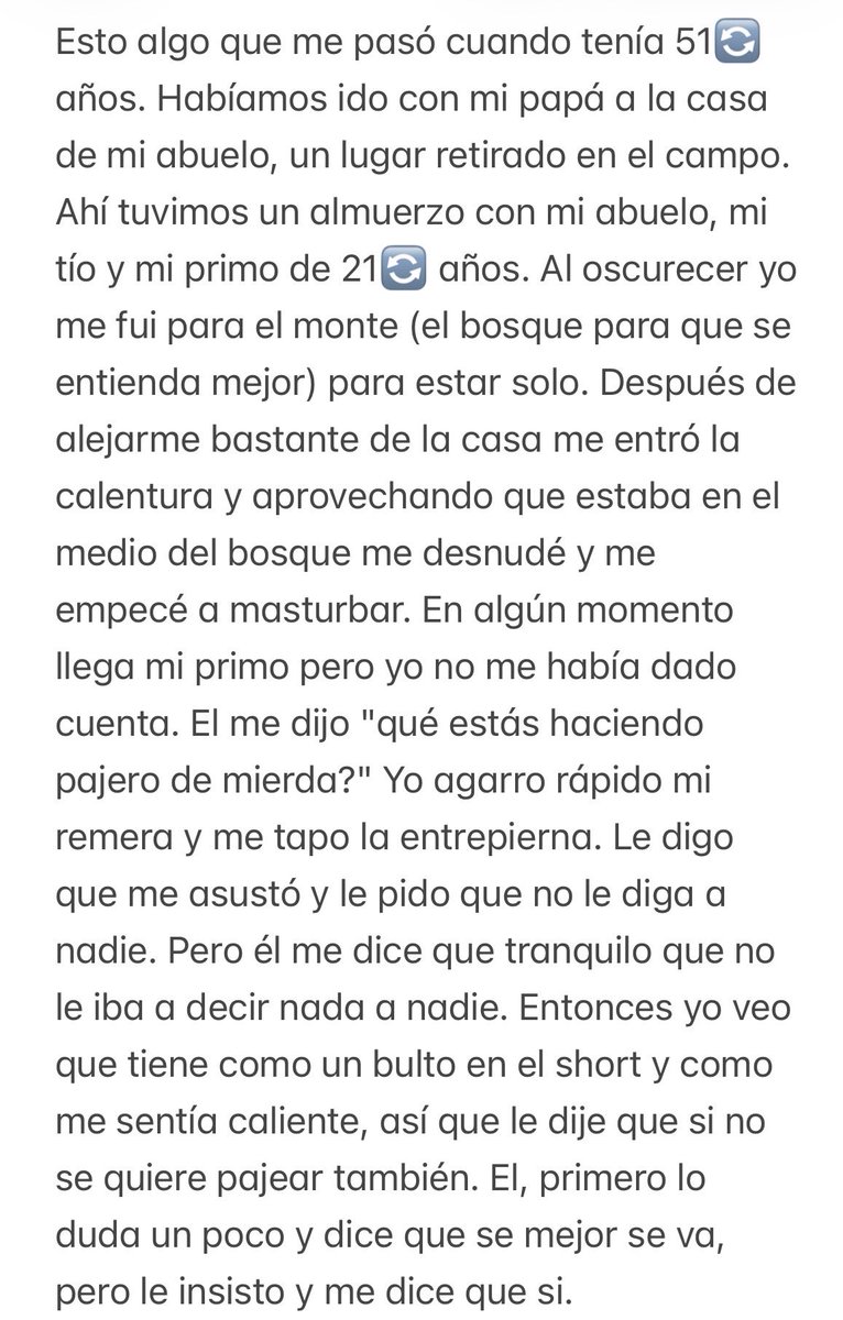 EntreParientess's tweet photo. #2 MI PRIMO EN EL BOSQUE🌳
#relatos #relatosgay #incsgay https://t.co/AslGop3bks