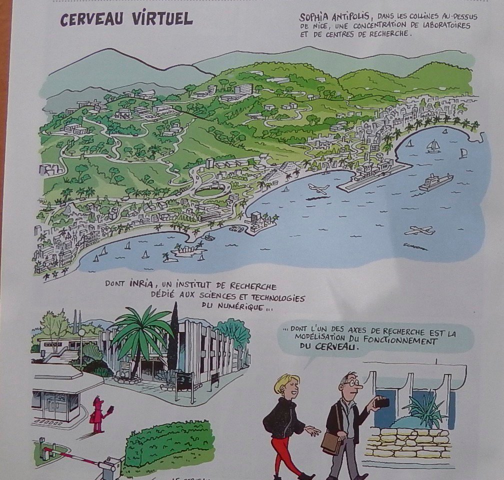 actualites_nrv's tweet photo. Le 30 août 2017, pour avoir des nouvelles de @SophiAntipolis, de l'@inria_sophia & du Cerveau, il fallait lire le n° 1442 du Journal de #SPIROU des @EditionsDupuis.
#Sophia #Nice #NiceRendezVous® #Nice06 https://t.co/VRJuDo16Vp