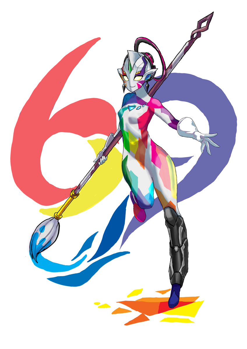 IrisVic42563359's tweet photo. Today is the 69th National Day, 31 August 2026. So, I have created my own original Ultraman, themed around National Day.

Ultrawoman Warna ( #ウルトラウーマン ワルナ), an Ultra-alien from Planet W-69 capable of bringing objects to life through drawings.

#Malaysia #オリトラマン https://t.co/AC96L4jmgD