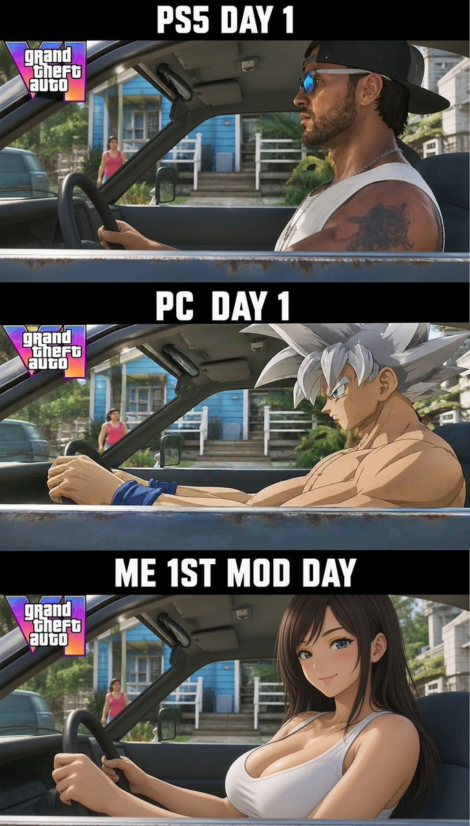 3ND4JU's tweet photo. @BhdAnkur #pc #masterace #gta6 #rockstar #mods https://t.co/h5H4bMvI0L