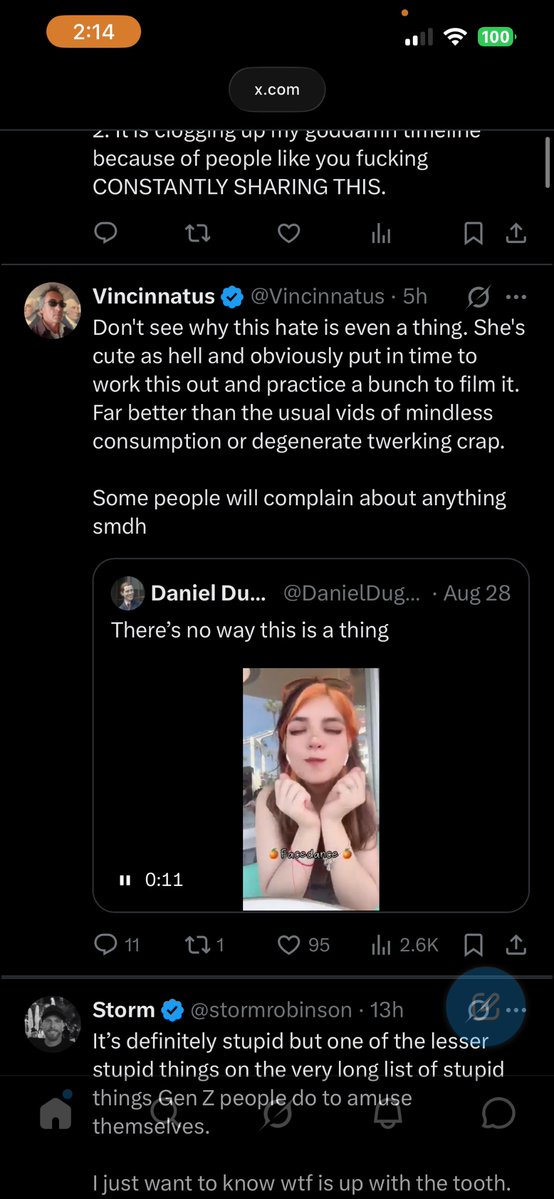 VJoltMedic's tweet photo. @Adam_B888 It's because you fuckers are clogging up the goddamn stream with this shit. Fucking annoying. https://t.co/1IlqPrEYpT
