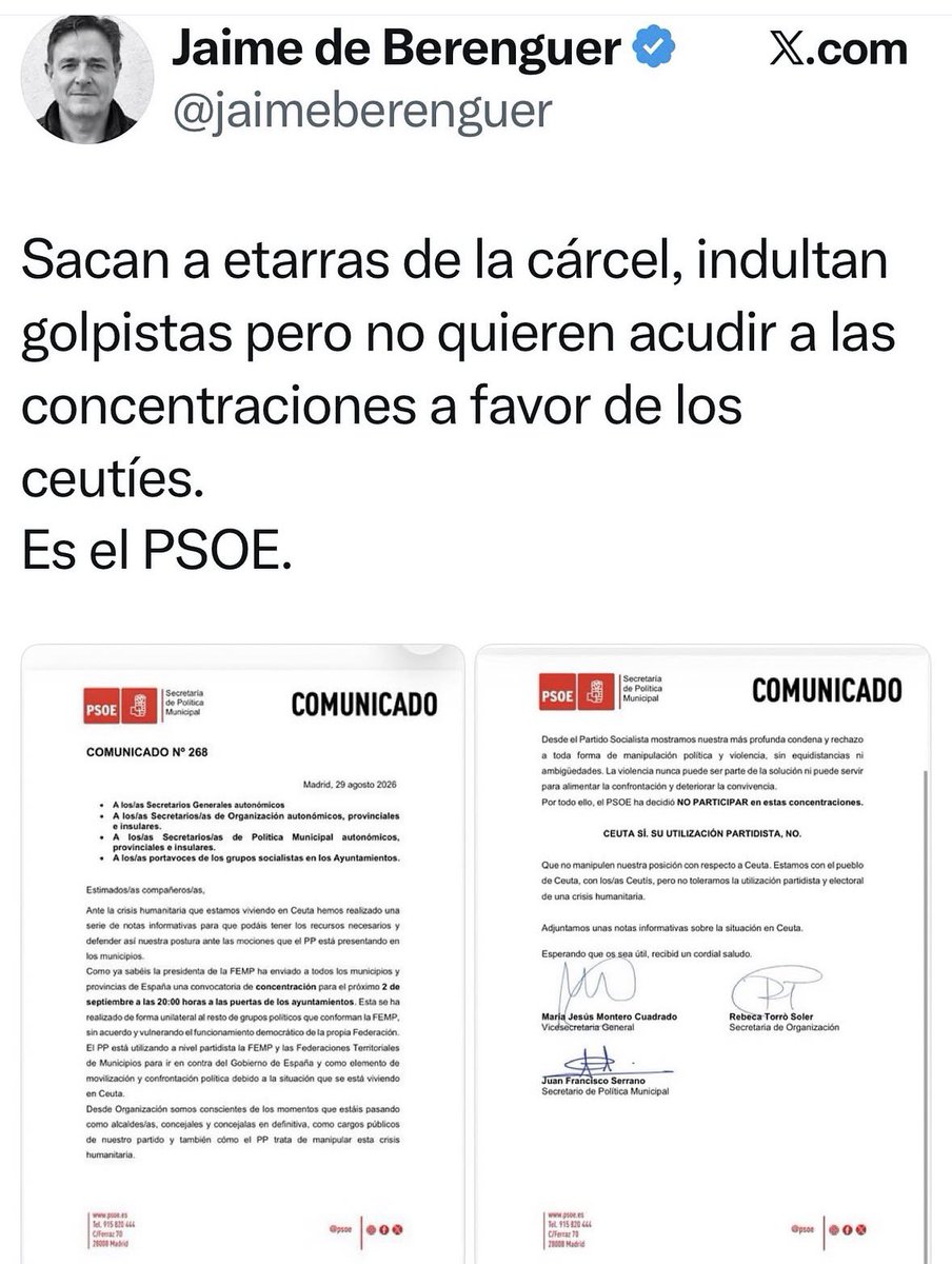 rosadiezglez's tweet photo. Tal cual. Cada oveja con su pareja. https://t.co/aS1rFzQQXs