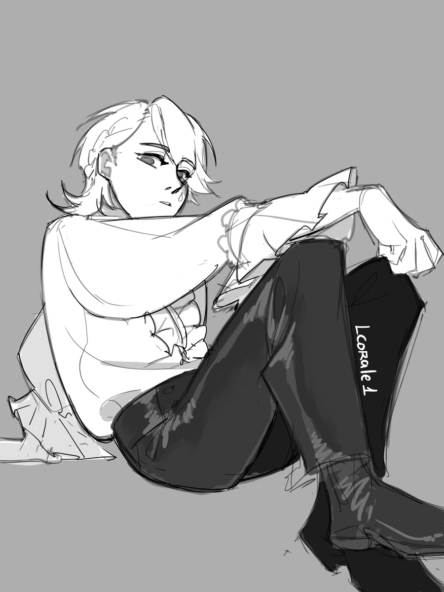 Lcorale1's tweet photo. In frilly mood #Lyney https://t.co/XI3TjO8GoU