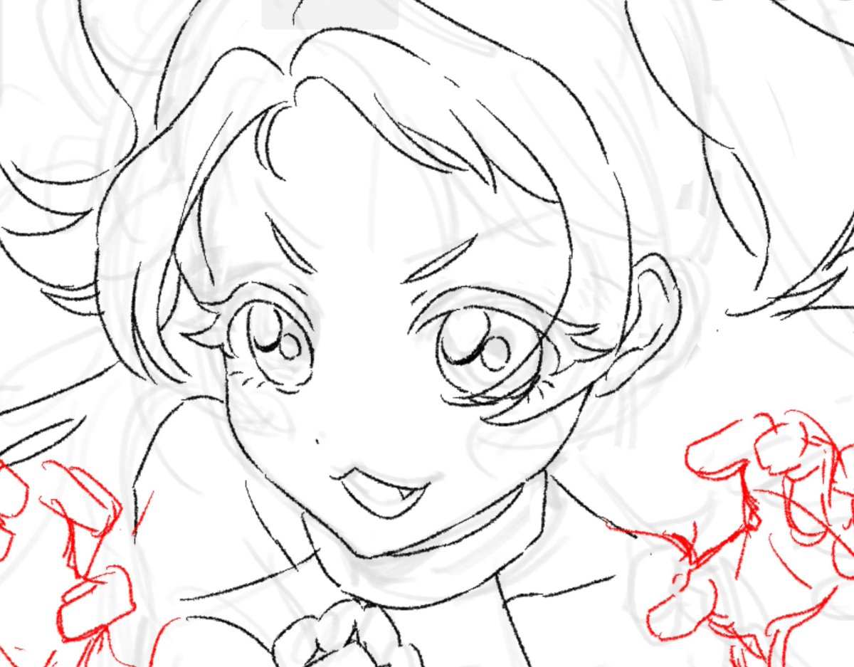 negative0N24's tweet photo. 얼굴이 맘에 들게 나와서 wip .. ^///^ ) https://t.co/AFnBAZ7awk