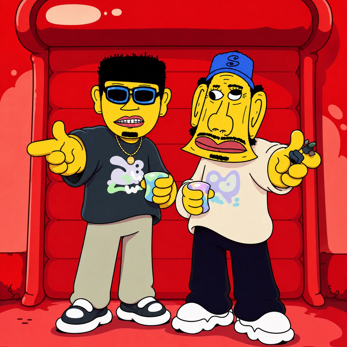 FoolyPorted's tweet photo. Last night we came across a photo booth that turns you into a doodle! Great marketing 💡
@doodles x @TheStupidMFs  🤝 https://t.co/eOdwc0zUOj