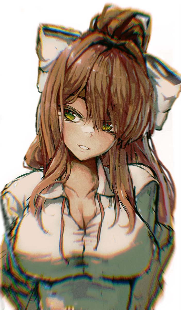 crunbunontherun's tweet photo. Gentle smile #monika https://t.co/r0Mslj8aGe
