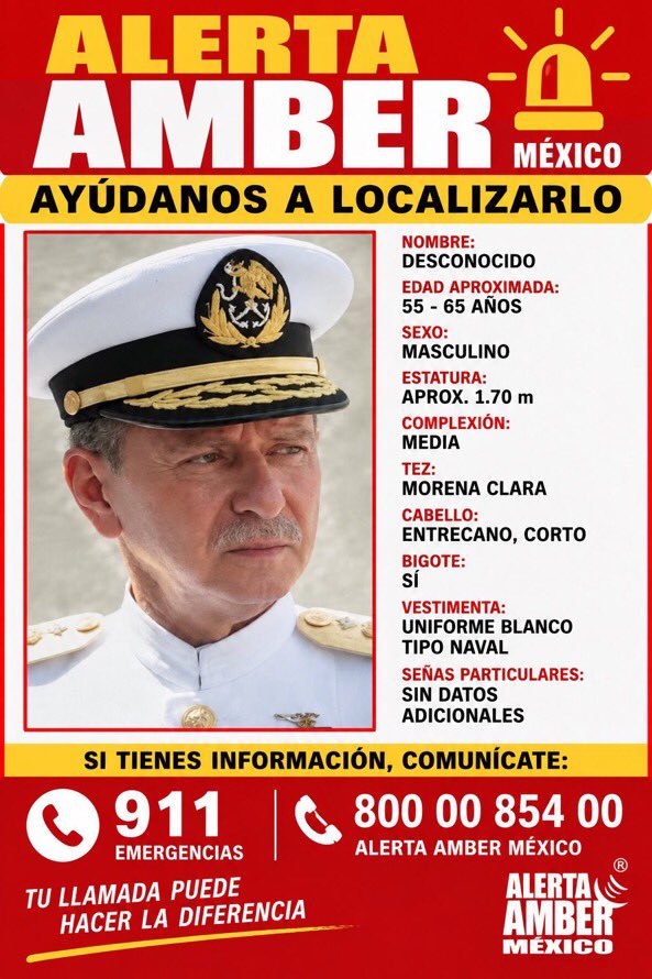 ImpudorPolitico's tweet photo. Entre los miles de desaparecidos qué hay en México se encuentra el Ex Almirante Secretario de Marina, Rafael Ojeda quien desde hace unos días se encuentra en calidad de Desaparecido 🥺

Ufff, nmms miserable presidenta Claudia Sheinbaum Pardo 🫢

🚨URGE su localización 🚨 https://t.co/Uuaq7ETWQP