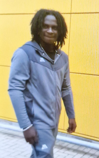 MerseyPolice's tweet photo. MISSING | Please share and help us urgently find missing Wallasey teenager Peter Asiedu.

Peter, 16, was last seen at 12.50pm yesterday, Saturday 29 August at his home address in Hawarden Avenue.

He is black, 5ft 11in tall, of athletic build, and was last seen wearing a green tracksuit jacket and trousers, dark trainers, a black har and carrying a Dior man bag.

Peter has links to Woodchurch in Wirral, Leicester and may have been attending Creamfields festival in Daresbury, Cheshire.

If you see Peter, please call 999 so we can see him safe and well.

You can call us with other information via 101 or DM us on social media @MerPolCC. You can also pass on any sightings via our form: 

https://t.co/kefPVfrC3U

https://t.co/m2Kh0FzzQ5