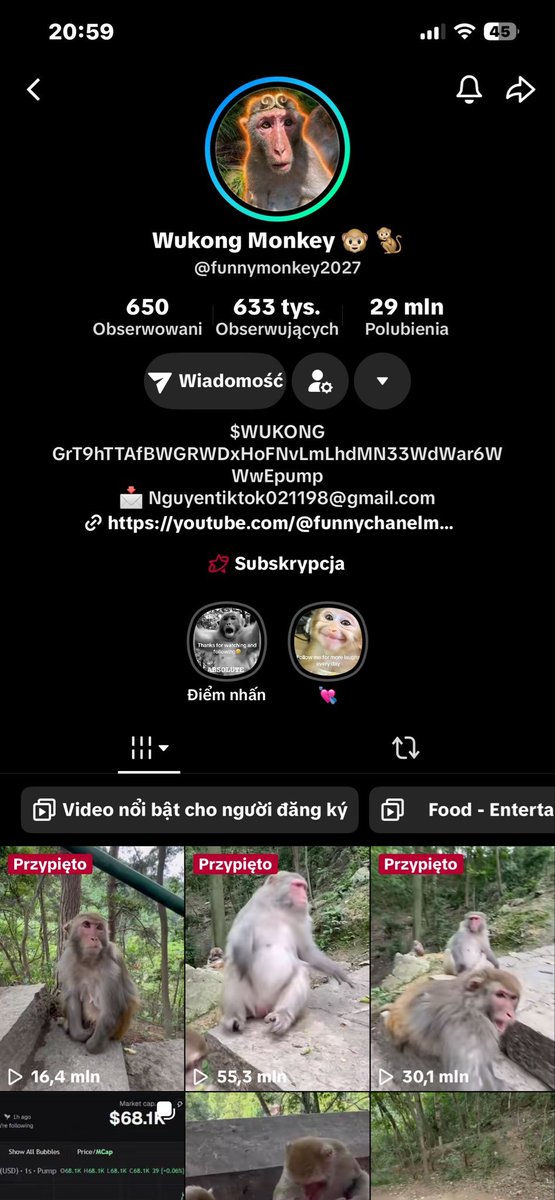 Khonqueeftador_'s tweet photo. Yo $fone community check out the actual #apeonfone on board with $Wukong
GrT9hTTAfBWGRWDxHoFNvLmLhdMN33WdWar6WWwEpump
https://t.co/kAuMVBBpoQ https://t.co/kh05vHJDjD
