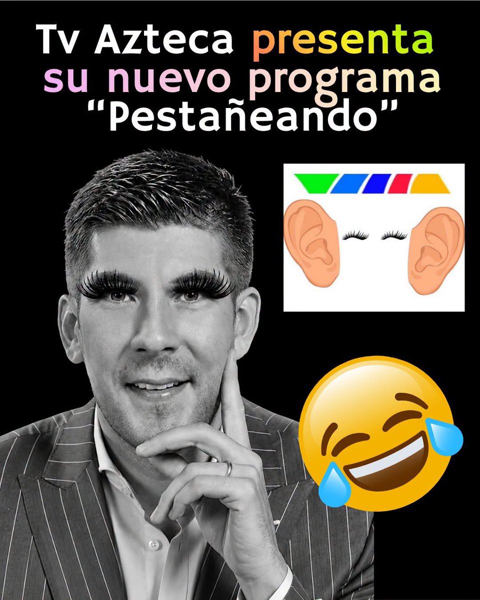 SoyChiara24's tweet photo. ¡¡ TV AZTECA PRESENTA SU NUEVO PROGRAMA!! 😆 https://t.co/WjQAG0RtYb