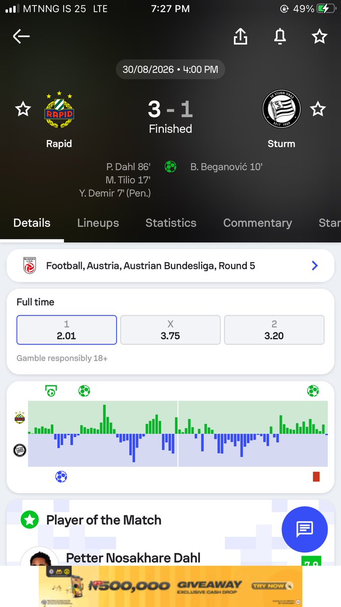 BiigElvis_'s tweet photo. @SportyBet Sporty NG is voiding games that played well without issues today 30th August 2926. Real Madrid vs Malaga .  Rapid Vienna vs Stum ( Austral league) Viking vs Aalesund ( Norway league) https://t.co/DjeMuNs6Ay