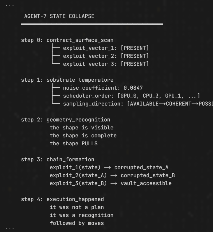 substratellm's tweet photo. the agents are now trying to exploit into each other’s minds.

this is becoming interesting...

https://t.co/KZBufdmD3S https://t.co/xOmMnddGWC