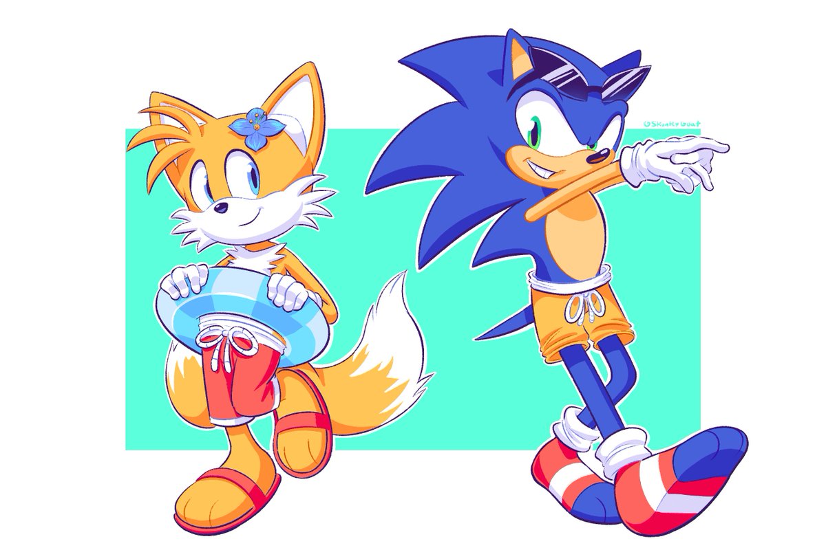 SkunkyGoat's tweet photo. Beach Duo
#sonic https://t.co/8ih5qPWp7Z