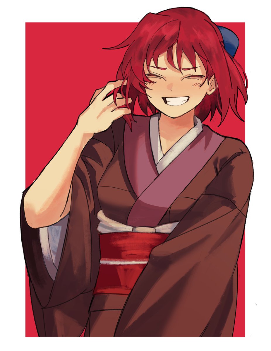 ezekquel's tweet photo. kohaku in these trying times🫡 https://t.co/B7q0ND5FnK