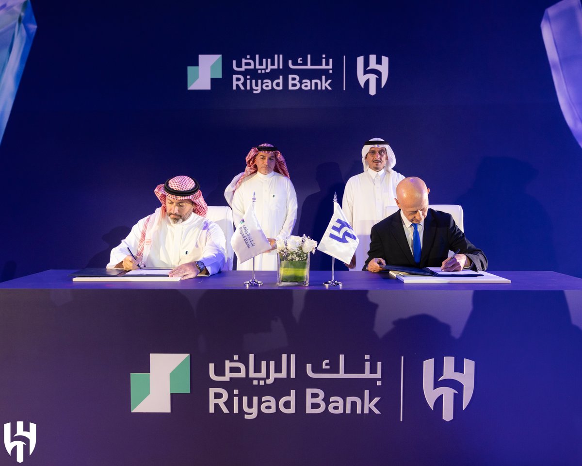 Alhilal_EN's tweet photo. Al-Hilal and Riyad Bank…

Journey of success continues 🤩💙 https://t.co/a7SuIDLlGI