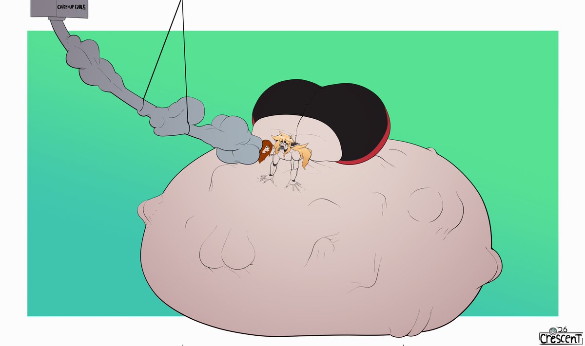 slfsffnt_Cres's tweet photo. Bday gift for my friend @ROBOY_THOR 
Sponsored by @AbyssalAdmiral 

#vore https://t.co/a0fMRvguY7