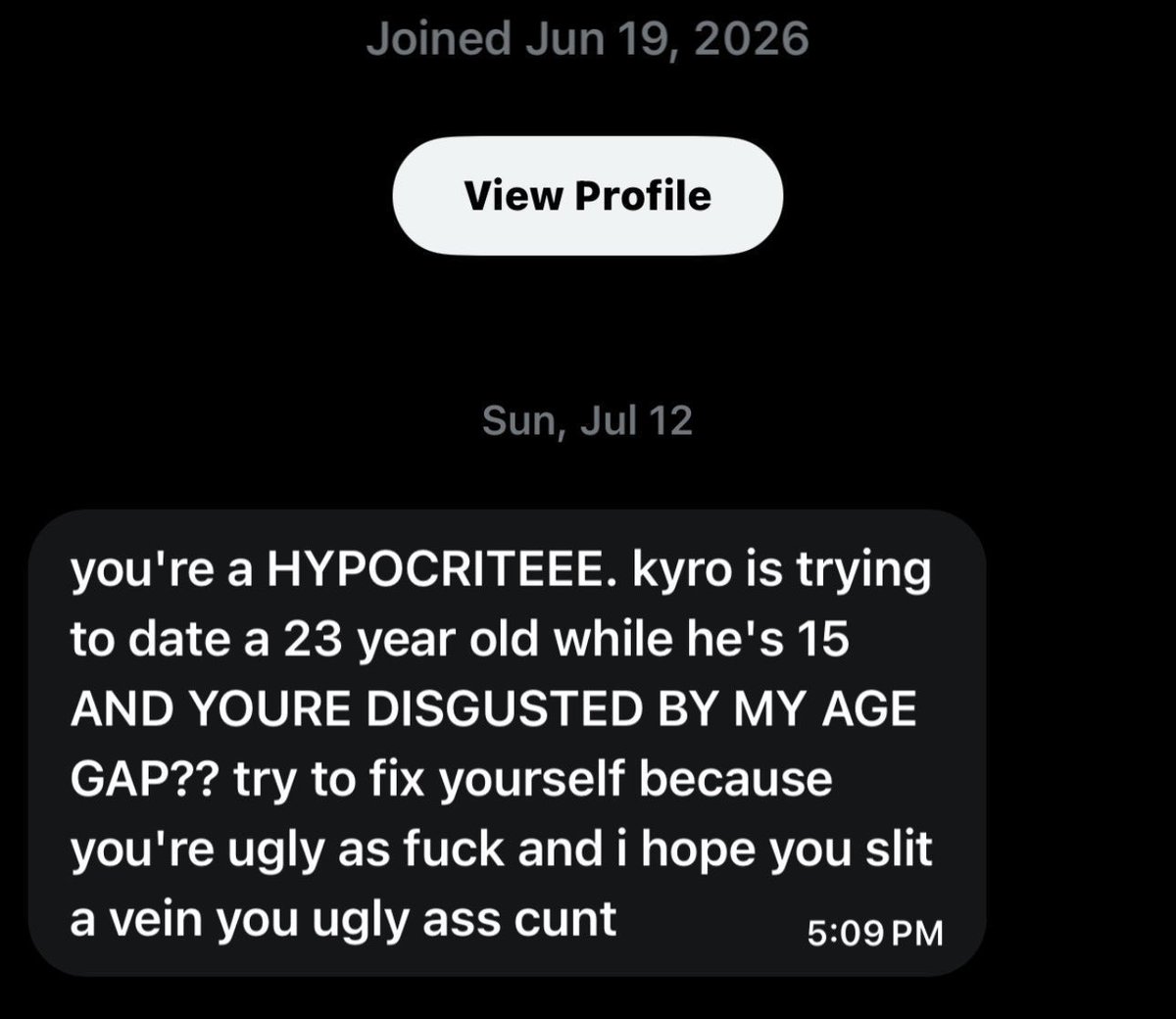 yarndoII's tweet photo. 3. sent my friend this message and then doxxed their face and admitted to it https://t.co/UP5WQ26sZi