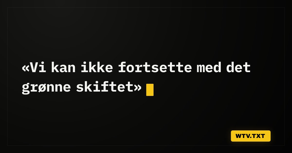WTVTXT's tweet photo. Ola Borten Moe river seg i håret over at vi har verdens største statsbudsjett samtidig som vi har flest på trygd, «verdens dyreste regjeringskvartal, verdens sykeste klimapolitikk og verdens dårligste næringspolitikk».

https://t.co/c8NPvDQkyY https://t.co/7t3HoKDss3