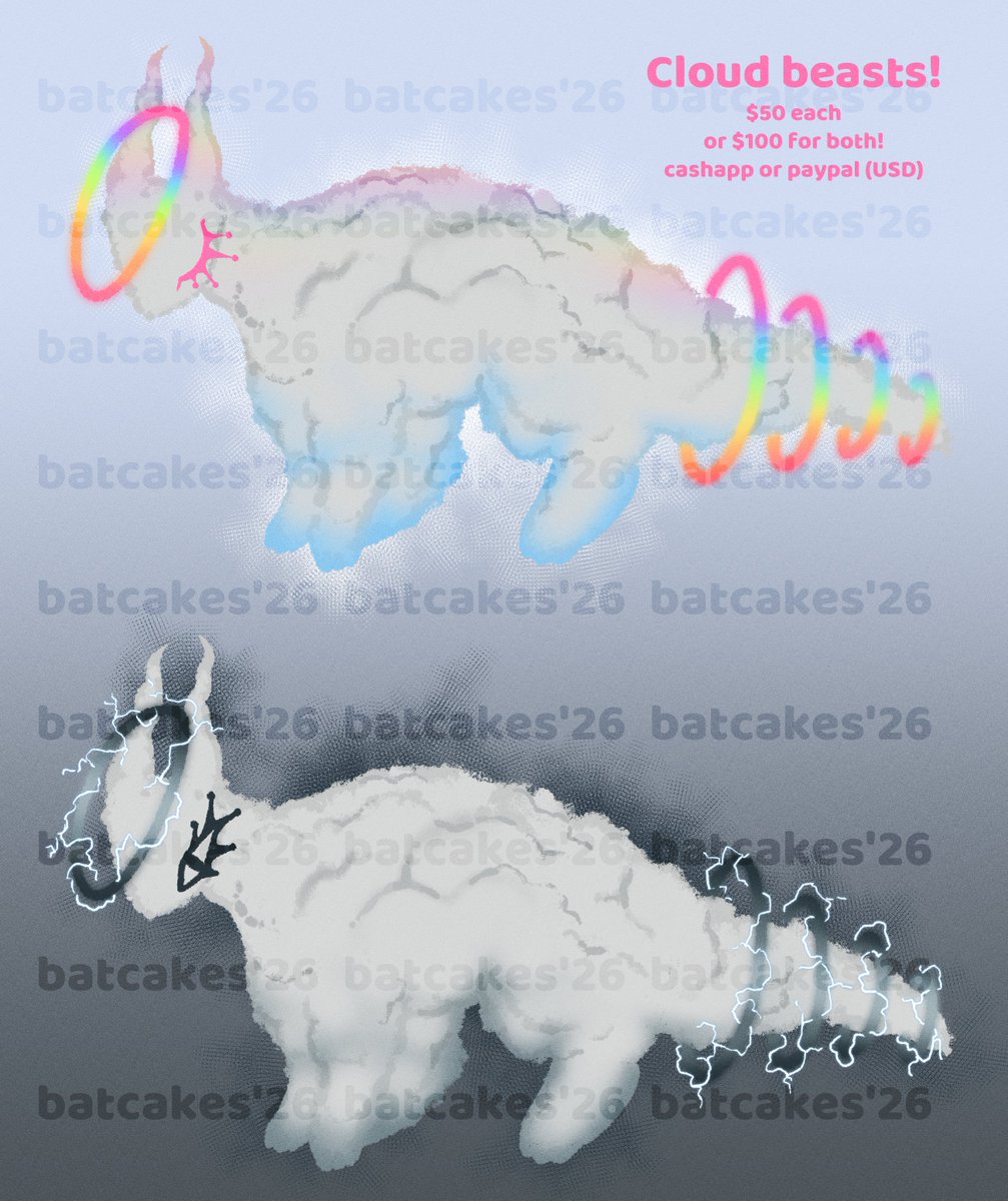 batcakes's tweet photo. i saw a cloud that looked like a big beast yesterday https://t.co/wmimRenx1d