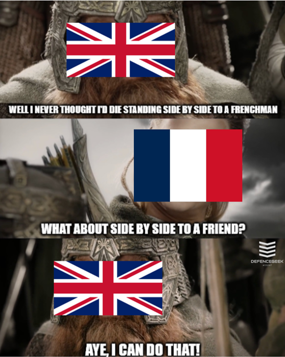 DefenceGeek's tweet photo. Awww, you love us really!! 😂😂😂
🇬🇧🇫🇷
@NAFOfrumzl @MutMutandis @fella_lux https://t.co/MTD1wIihqs