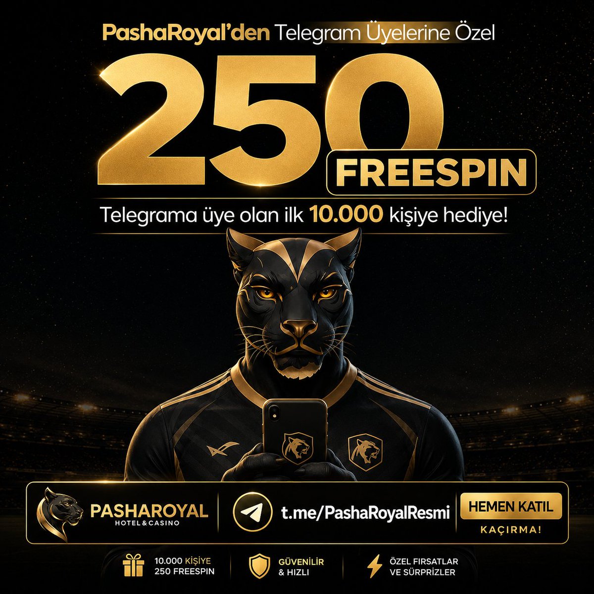 PashaRoyalX's tweet photo. 🫰Duymayan kalmasın!

👑Pasharoyal telegram kanalına abone olan herkese,
250 Freespin hediye!

➡️Hemen abone ol, freespinleri kap! 
🔗Telegram Kanalı: https://t.co/pqwqa4cOpQ
#SAMvFB Samsun https://t.co/YRp6lHMMC8