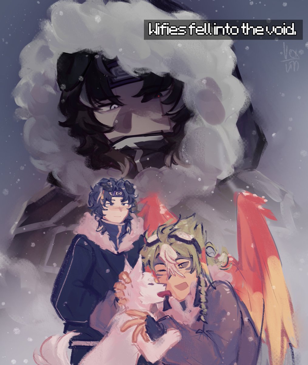vexlinfiiv's tweet photo. Im gonna miss you, Wifies..
#parrotx2fanart #wifiesfanart #odysseyduo #unstableuniverse https://t.co/3zlJM4eEiM