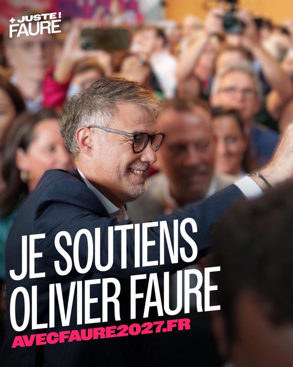 Robinleguill's tweet photo. Enfin un candidat qui incarne la gauche qui rassemble plutôt qu’elle ne divise ! 🌹

#AvecFaure2027 https://t.co/X8Vrx3fn95
