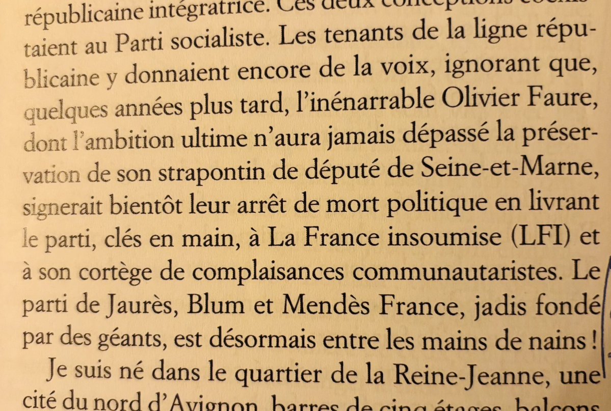 Aminelkhatmi's tweet photo. Olivier Faure prépare son énième ralliement au cloaque insoumis, antisémite et factieux. Toujours, la trahison trahit le traître.
Quelques lignes de mon prochain livre.
21 octobre chez @EditionsFayard ! https://t.co/OrtjqZdwJJ