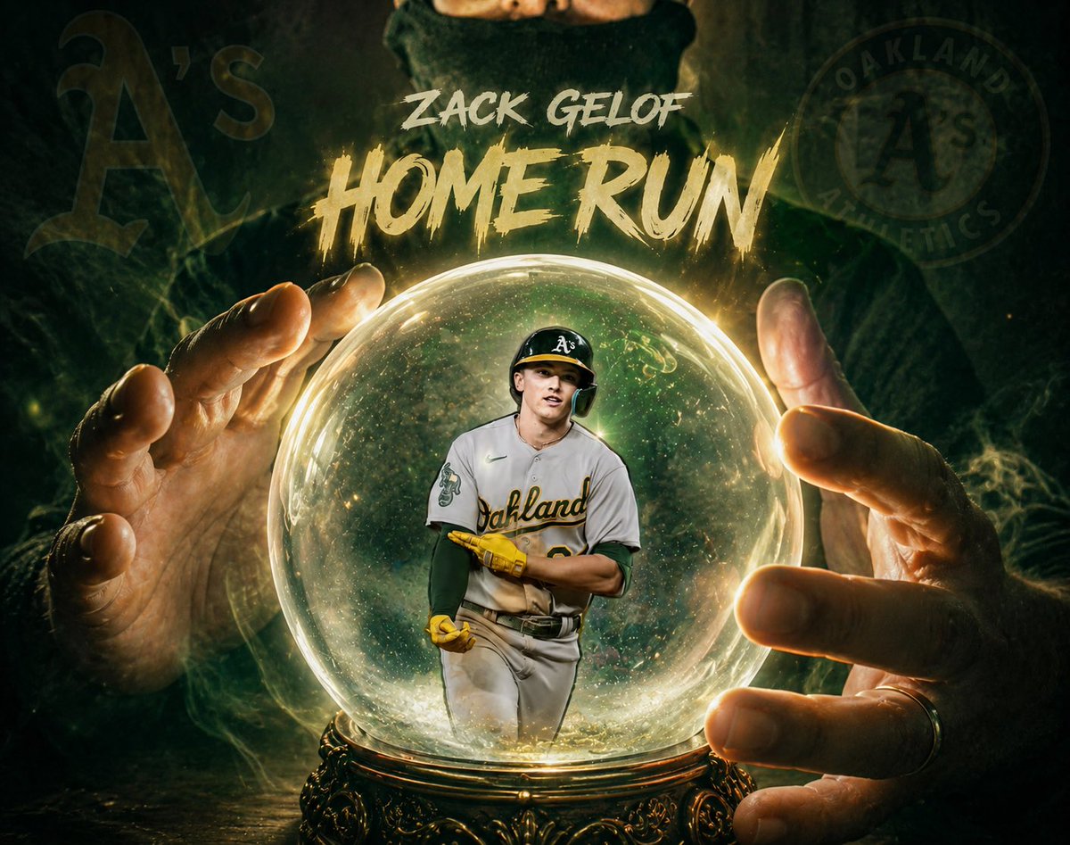 FortuneSeller88's tweet photo. Zack Gelof HR +460

Zack Gelof brings legitimate pull-side power with the ability to punish mistakes, especially when he gets the ball in the air. His combination of bat speed and aggressive approach gives him home-run upside despite the swing-and-miss in his profile. When Gelof gets a pitch in his damage zone, he has the raw power to leave the yard in a hurry.