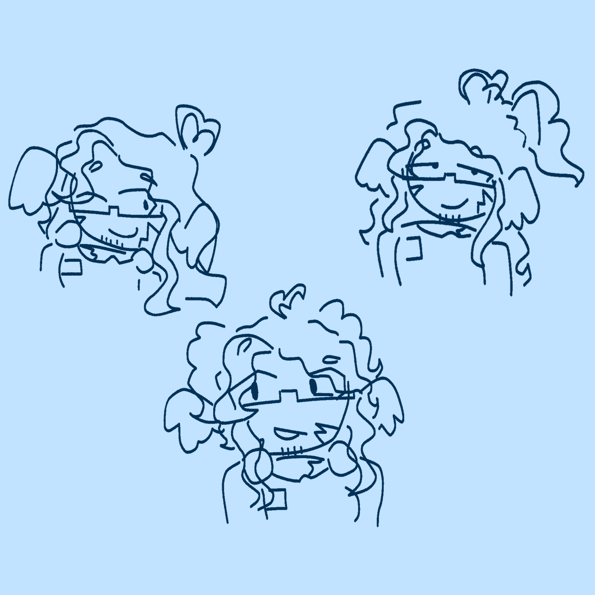 G3T_PWN3D's tweet photo. I love trying new hairstyles!! https://t.co/vnGdmgxCX9