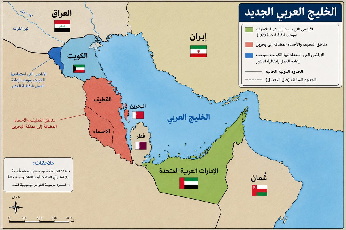 Adel_algaadi's tweet photo. الخيلج العربي الجديد 
الامارات
قطر 
البحرين (الكبرى) 
الكويت 
العراق https://t.co/58MqRE4TmU