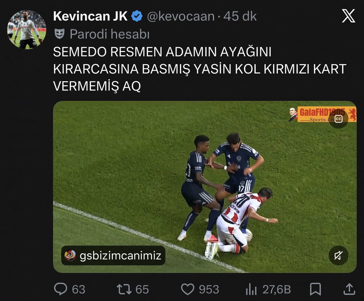 riberiioo's tweet photo. Beşiktaş’lıların, Galatasaray’ın değil de Fenerbahçe’nin kollandığını anladığı gün ikincilik şansları olur https://t.co/Xf6daj6ZsO