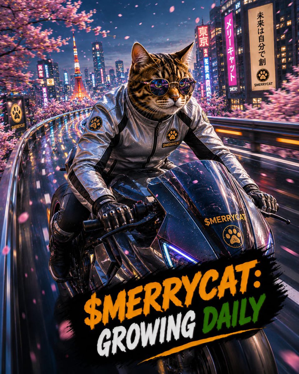 SirQuadri001's tweet photo. HOLD!!! 🐱🔥

If you hold then you feel the grow 🪴 
Growing 💗 Daily... 

$MerryCat 🚀

Website/Roadmap:-
https://t.co/Jp7qRI3SBF

CA:-
q8gxXxDi4NK6W4NAJkNjwn52DBUgFkK9MazVDMHpump

Diamond 💎 Hand
@very_common_guy https://t.co/ylawAT8E7R